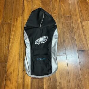 NFL Philadelphia Eagles Hooded Dog Jacket Coat Hoodie